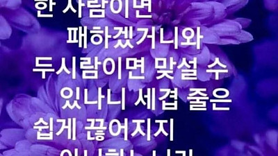 네 말이 내 귀에 들린대로(민14:26-30) 2025년  9월  7일  주일대예배